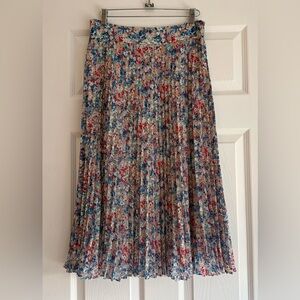 Sezane dino skirt tiny flowers size 38